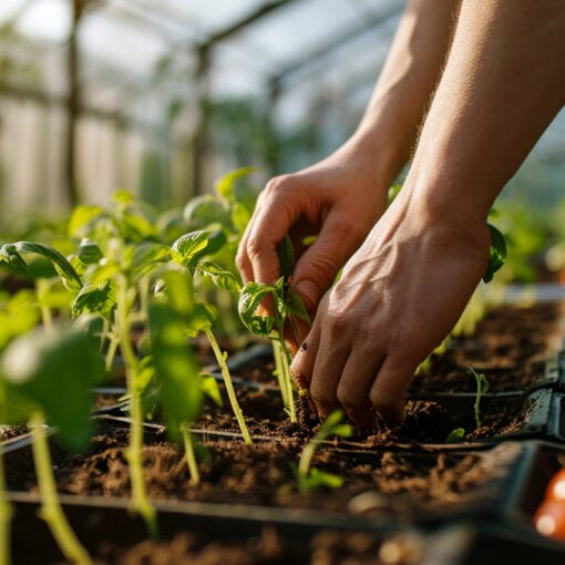 semis graines de tomates